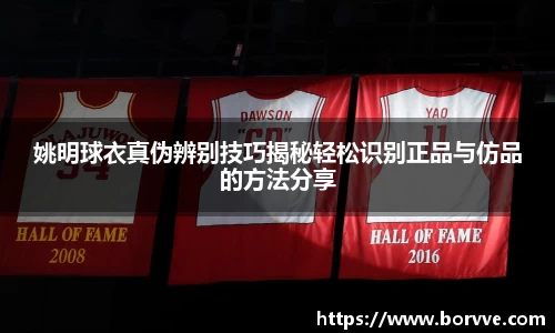 姚明球衣真伪辨别技巧揭秘轻松识别正品与仿品的方法分享
